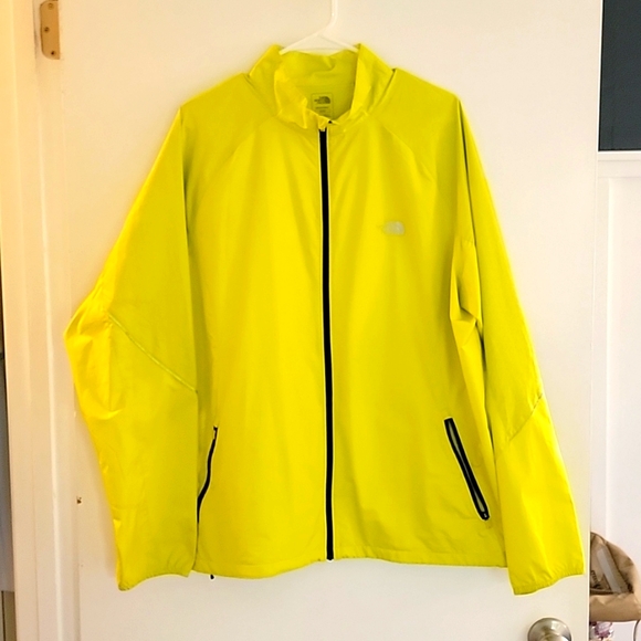 The North Face Other - The North Face Cycling Bright Yellow Windbreaker Jacket XL